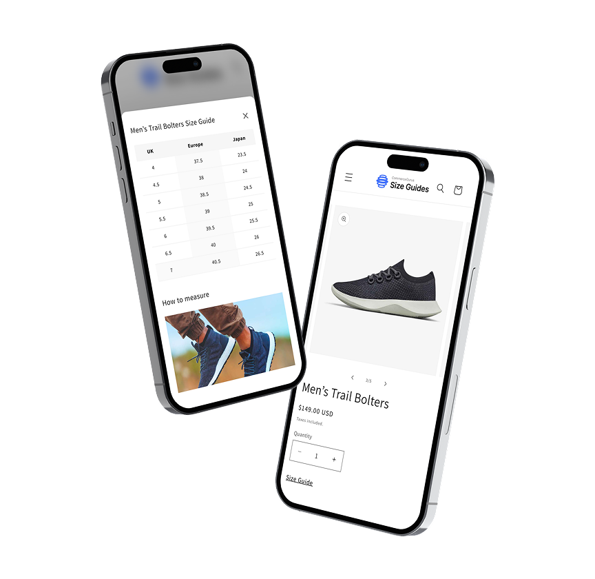 Size Guide Interface